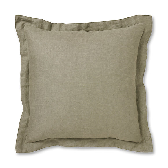 Riley Sage Green Linen Cushion 55cm