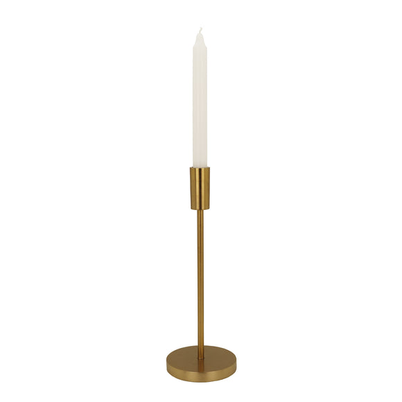 CANDLE STAND BRASS LARGE 10.20X29CM