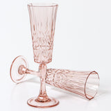 Pavilion Acrylic Champagne Flute Pale Pink