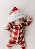 My First Christmas Santa Hat Red