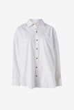 Peta Oversized Shirt White
