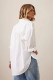 Peta Oversized Shirt White