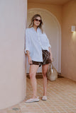 Peta Oversized Shirt White