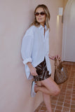 Peta Oversized Shirt White