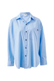 Peta Oversized Shirt Sky Blue