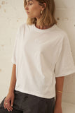 Phoebe Premium Tee White