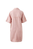 Bonnie Relaxed Shirt Dress Blossom Pink