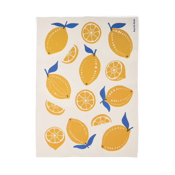 The Emmy Tea Towel Lemons