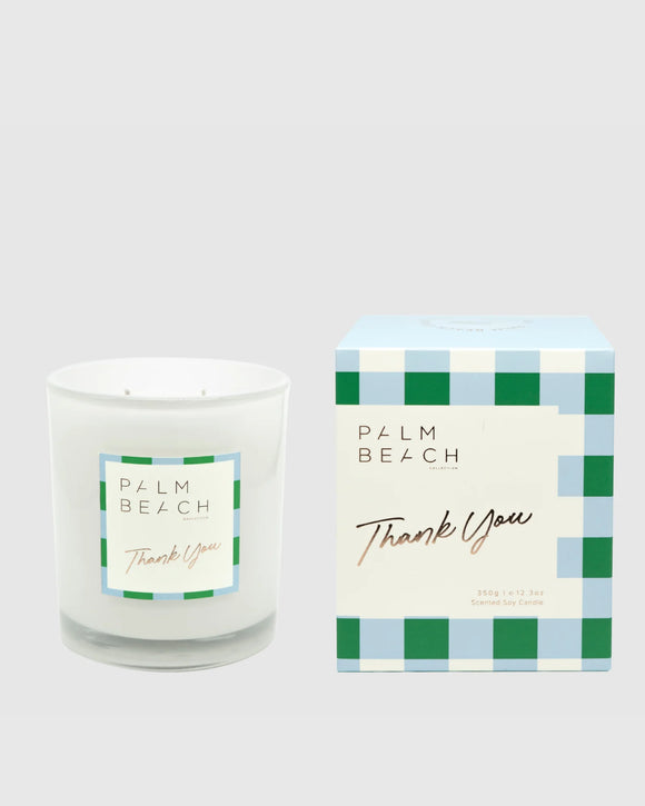 Palm Beach Thankyou Celebration Candle