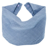 Muslin Bib Blue