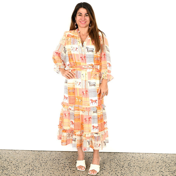 Freedom Flame Fleur Dress