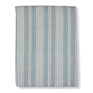Swansea Light Blue Stripe Tablecloth