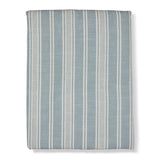 Swansea Light Blue Stripe Tablecloth