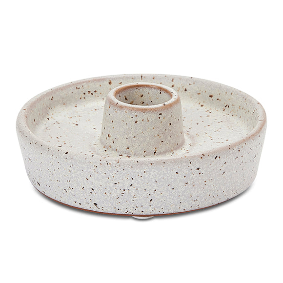 Lucy Speckle Candle Holder