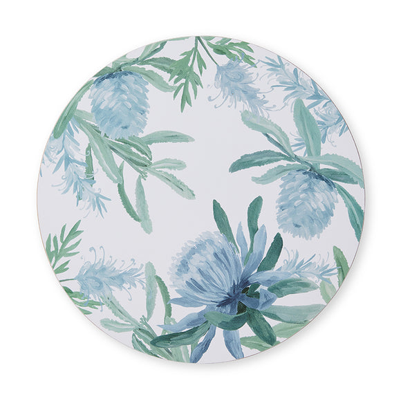 Moama Blue Round Placemat Set of 4