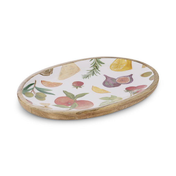 Fiesta Oval Platter 40x28x2.5cm