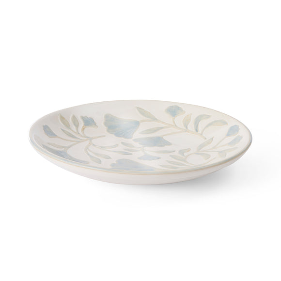 Samara Painted Blue Platter 35x5cm