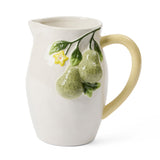 Pear Hand Painted Jug 20cm