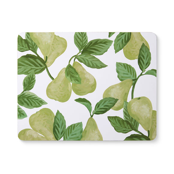 Pears Rectangle Placemat Set 4