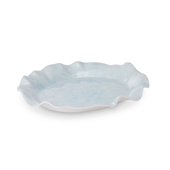 Tide Melamine Blue Platter 47x36cm