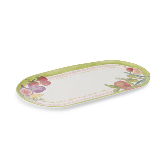 Fiesta Melamine Oval Platter 48x24cm