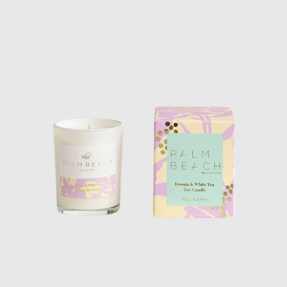 Mini Candle 70g Freesia & White Tea