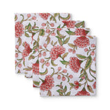 Georgia Pink/ Green Napkin Set of 4