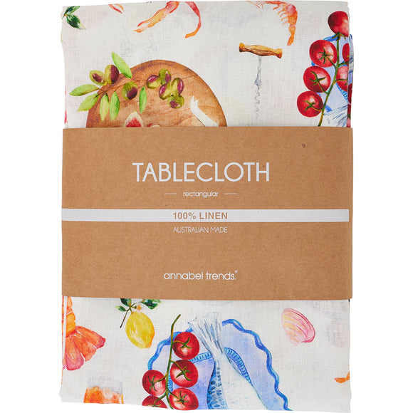 Tablecloth - Linen - Seafood Multi
