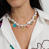 Pearl Charm Necklace Katie