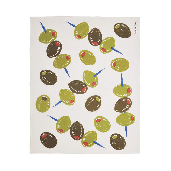 The Emmy Tea Towel Olives