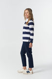 The Original Cotton Rugby Dark Navy/White