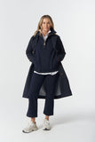 Rugged 1/2 Zip Cotton Sweater Dark Navy