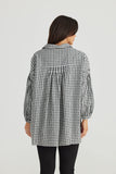 Duchess Shirt Black Gingham