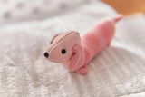 Rattle Dachshund Pink