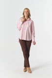 Bloom Oversized Basic Shirt Pink A Boo