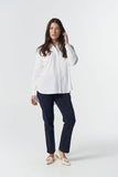 Bloom Oversized Basic Shirt White