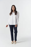 Bloom Oversized Basic Shirt White