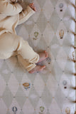 Up & Away Fitted Cot Sheet