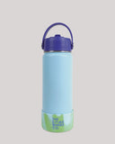Dusty Blue Swirl Water Bottle 500ml