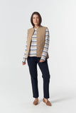 The Heritage Quilted Vest Iced Coffee