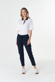 Vine Cropped Jogger Dark Navy