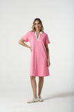 Polo Dress Pink Cosmos