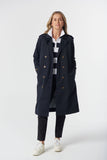 Rafter Trench Cotton Jacket Dark Navy