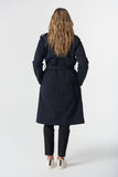 Rafter Trench Cotton Jacket Dark Navy