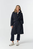 Rafter Trench Cotton Jacket Dark Navy