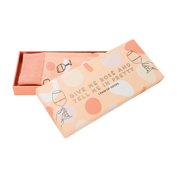 Socks- Give Me Rose Boxed