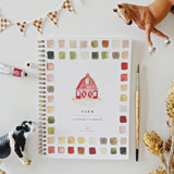 Farm Watercolor Workbook