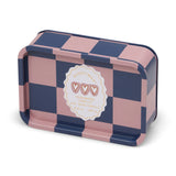 A Dopo 6oz Printed Tin Hearts Rosewood Vanilla