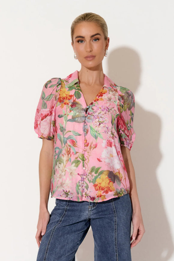 Kate Floral Short Sleeve Shirt