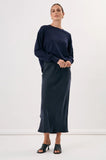 Mae Cupro Maxi Skirt